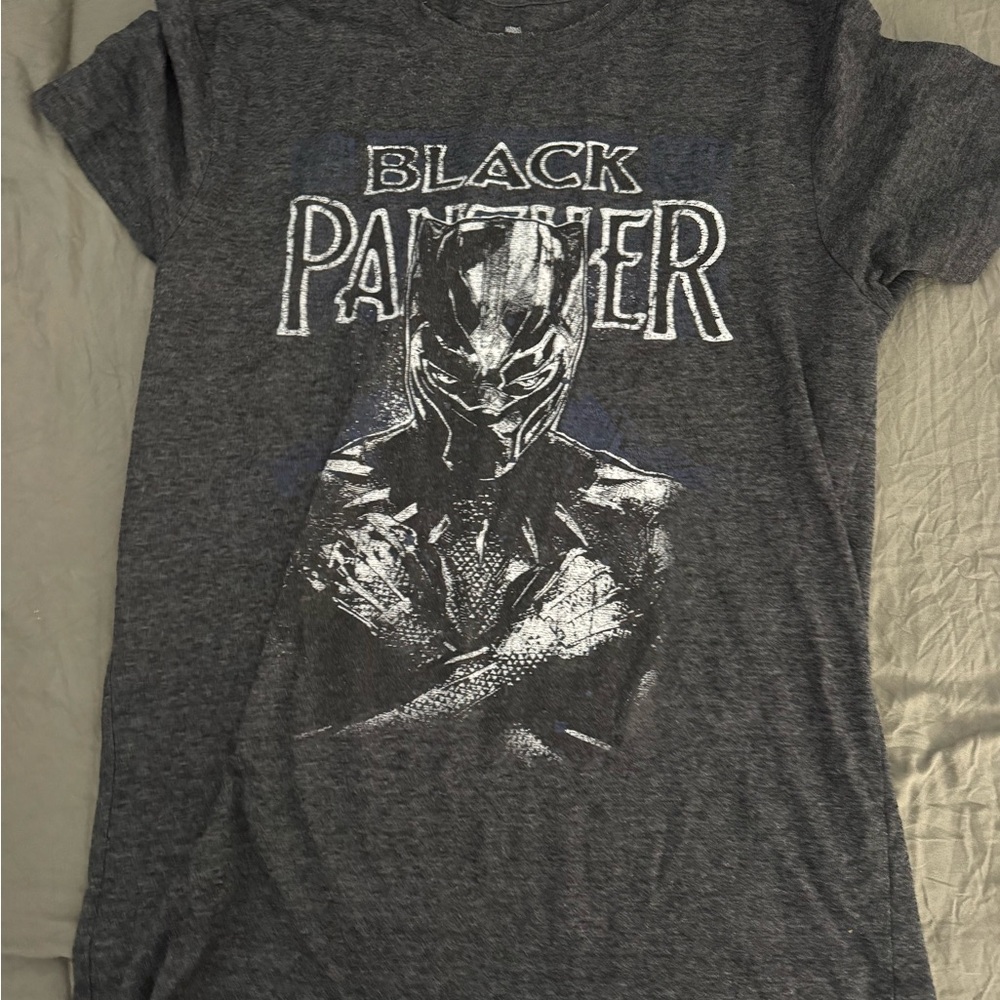 Marvel Black Panther Charcoal Tee